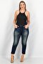 Women Regular Fit Denim Jeans, Blue - 4