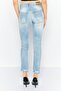 Women Regular Fit Washed Denim Jeans, Blue - 4