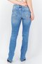 Women Regular Fit Washed Stretchable Denim Jeans, Blue - 4