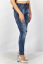 Women Regular Fit Washed Stretchable Jeans, Blue - 4