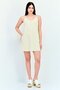 Women Heather Hugger Dress, Beige - 2