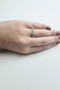 Beige Stone Ring - 3