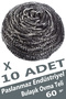 Stainless Steel Industrial Dish Scrubbing Wire 10 Pieces (60 Gr) - 5