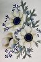 Blue Rose Patterned Runner 40X140 cm - 5