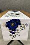 Blue Rose Patterned Runner 40X140 cm - 2