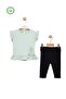 Girl Printed Cotton Bottom-Top Leggings Suit-Baby Clothing