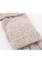 Outdoor Wool Gloves, Knitted Warm Insulated Gloves for Winter Sports, Unisex - 2