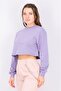 Women Sports Fit Long Sleeve Plain Top, Lavender - 2