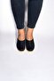 Women's Closed Toe Espadrille – Wedge Heel & Linen Slippers Model - 4