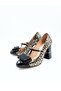 Women's Genuine Leather Heeled Shoes - 4
