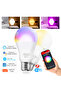 4 قطع من مصابيح إضاءة LED إصدار Zigbee Zigbee 3.0 بقدرة 18 وات RGB+WW+CW E27 WiFi Tuya Smart Home LED Lamp يعمل