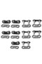10Pcs Chain Saw Chain Joining Links Chainsaw Chain Joiner Link For 325 058 Chain Joining Chainsaw... - 2