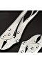 WHITE Heavy Duty Locking Pliers with Adjustable Metal Face Clamp for Woodworking and Welding Repairs - 4