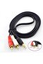 3 Meter 2 Rca Male to 3.5mm Aux Male Stereo Audio Cable for Phone, Tablet, Pc to Tv, Amp - 6
