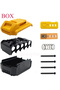 لإكسسوارات أدوات DeWalt بطارية ليثيوم أيون حافظة بلاستيكية لـ XR 18 فولت 20 فولت DCB183 DCB203 DCB204 DCB20... - 7