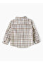 Boys Woven Cotton Checkered Shirt - 3