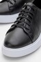 Genuine Leather, Stitched to the Sole, Inner Outer Leather, Thick Sole Men's Casual Shoes - 3