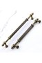 Respectable Tumbled Antique Yellow Metal Handle 160 mm Furniture Kitchen Cabinet Cupboard Pull Handle (3 Pcs) - 9