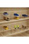 6PCS Clear Acrylic Risers for Display,Home Decor Jewelry Display Riser Shelf Showcase Fixtures - 2