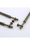 Respectable Tumbled Antique Yellow Metal Handle 160 mm Furniture Kitchen Cabinet Cupboard Pull Handle (3 Pcs) - 6