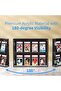 Acrylic Baseball Card Display Case, 8 Graded Card Display Frame Wall Mount with UV Protection - 4