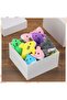 9 Pcs Acrylic Buffet Risers Display Box Cube Display Riser 5 Sided for Display with Hollow Bottoms - 2