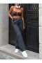 Pants Front Placket Straight Leg High Waist - 7