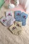 Mi̇lays Baby Kids Baby Boy Cotton Socks 0-3 Months - 2