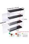 Acrylic Display Case, Shelves Clear Floating Wall Shelf Display (11.8"L x 3.3"W x 14.8"H) - 3