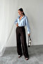 Women's Sindy Palazzo Model Fabric Pants - 3