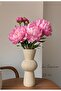 Cream Long Bohemian Large Size Ceramic Nordic Style Stylish Simple Scandinavian Style Vase Ceramic 26cm - 4