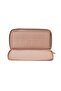 Quilted Zipper Wallet Pink - 4