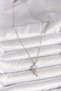 316L Steel Silver Color Chain Zircon Stone Cat Model Women's Necklace Tj-Bko9981 - 2