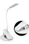 LED Rechargeable Desk Lamp with Clip