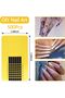 Nail Art Extension Guide Forms Sticker Nail Forms Extension Guide Self-adhesive Tips 500Pcs - 2