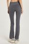 Women's Slim Fit Slim Fit Corded Skinny Leg Gray Trousers - 5
