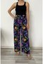 Women's Trousers - Elastic Waist - Summer Viscose Fabric Trousers - Wide Leg - 5