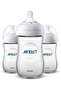 260 ml Plastic Baby Bottle 1 Month+ Set of 3 Not Glass - 2