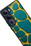 Vivo V40 Lite Compatible Matte Black Case – Soft Silicone, Protective, Shock Absorbing Cover - 3