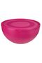 Large Bowl with Round Lid Millennium Pink Color 8.5 Liters - 5