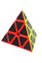 1 Pcs Pyramid Cube Carbon Fiber Cube 1Pcs Vip Pyramid Intelligence Cube Pyramid Speed Cube Triangle Cube - 3