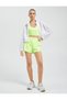 Sports Jacket Mesh Stand Collar Zipper Pocket Detailed
