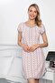 Patterned Buttoned Front'Crazy' Nightgown - 2