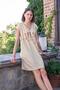 African Ethnic Printed Lace Trimmed'Africa Style' Nightgown - 6