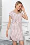 Patterned Buttoned Front'Crazy' Nightgown - 4