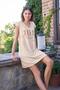 African Ethnic Printed Lace Trimmed'Africa Style' Nightgown - 7