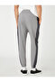 Basic Sweatpants Jogger Waist Lace Color Blocked - 4