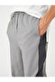 Basic Sweatpants Jogger Waist Lace Color Blocked - 5
