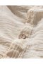 Breville King Size Muslin Yarn Dyed L Fitted Sheet I N Duvet Cover Set - Ecru/Khaki - 8