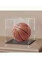 Acrylic Display 12x12x12 Inch Cube Acrylic Boxes for Display, Clear Display with Matte Black Base - 4
